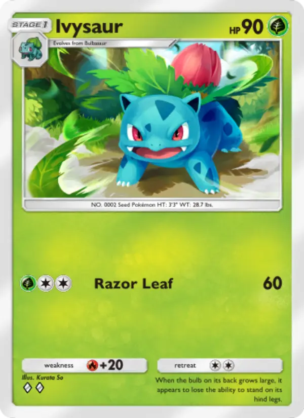 Ivysaur Cover art