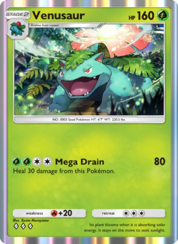Venusaur Cover art