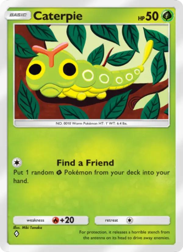 Caterpie Cover art