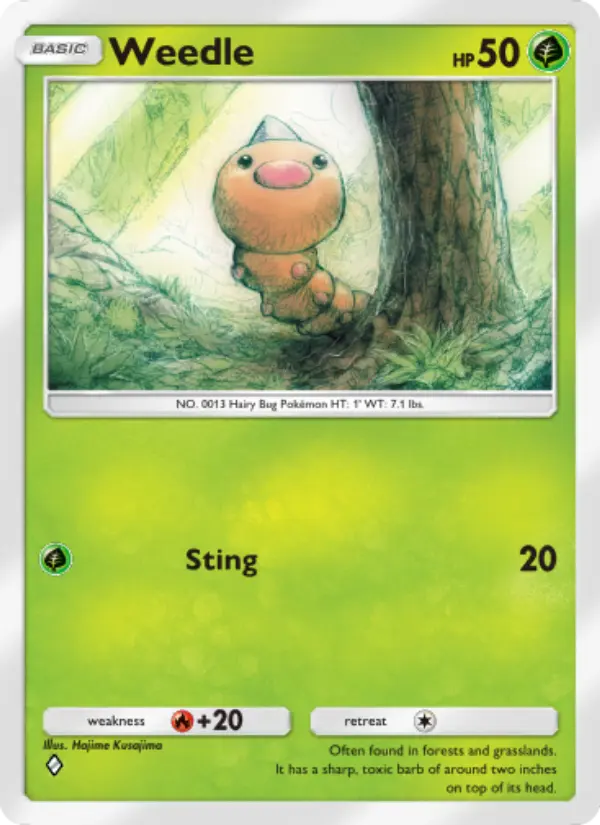 Weedle Cover art