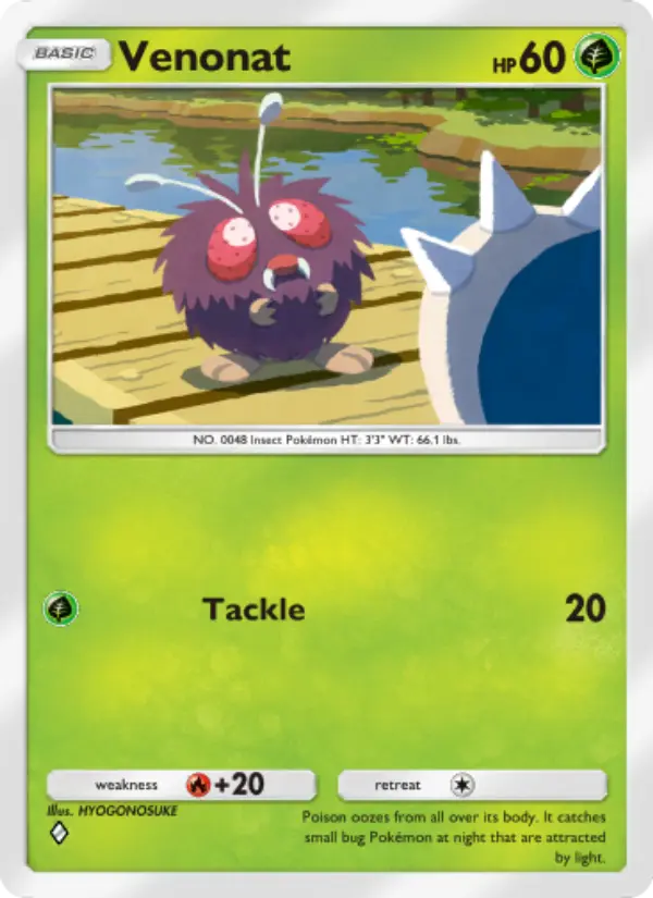 Venonat Cover art