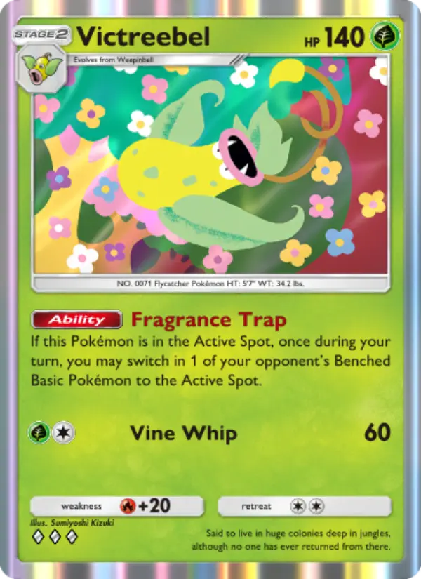 Victreebel Cover art
