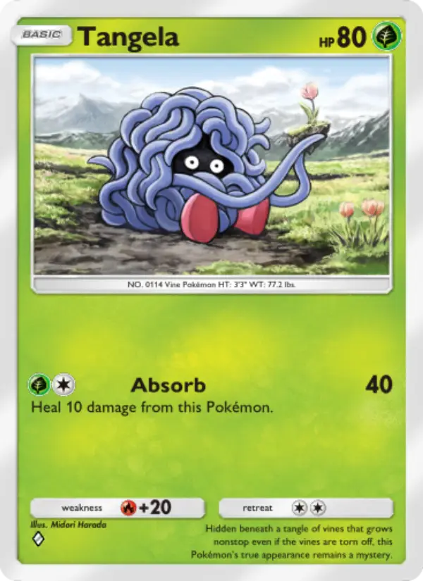 Tangela Cover art