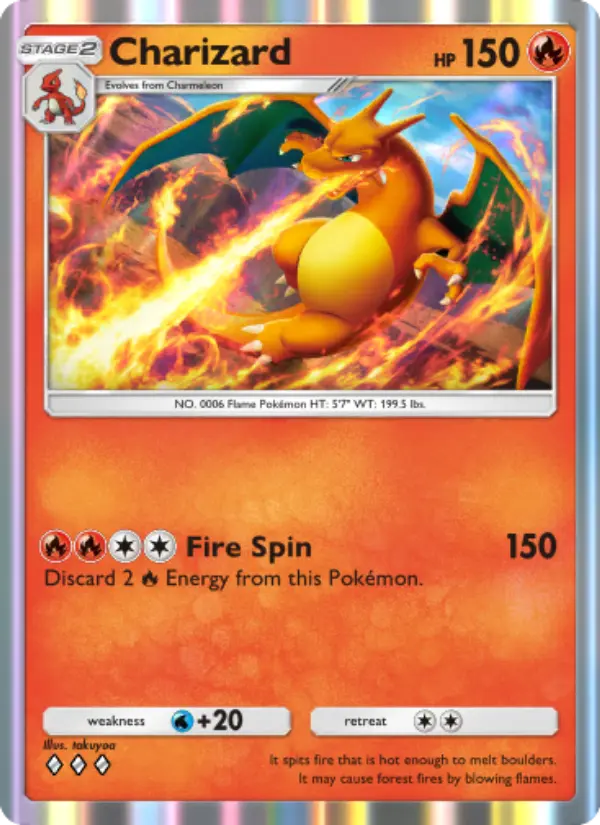 Charizard Cover art