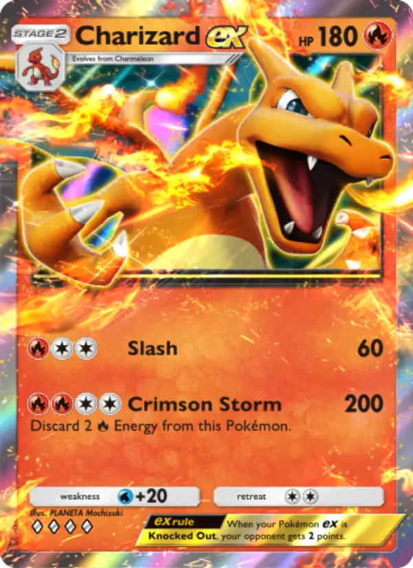 Charizard ex Cover art
