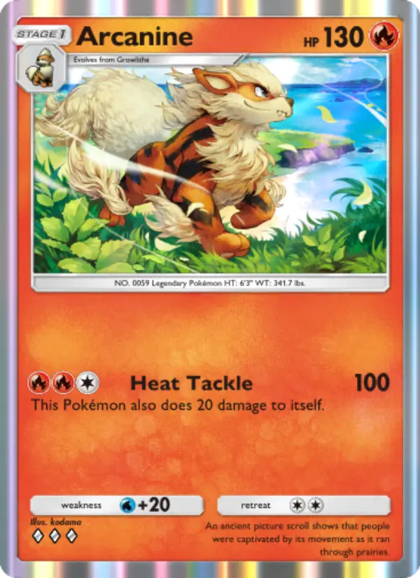 Arcanine Cover art
