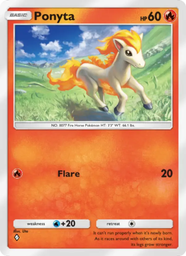 Ponyta Cover art