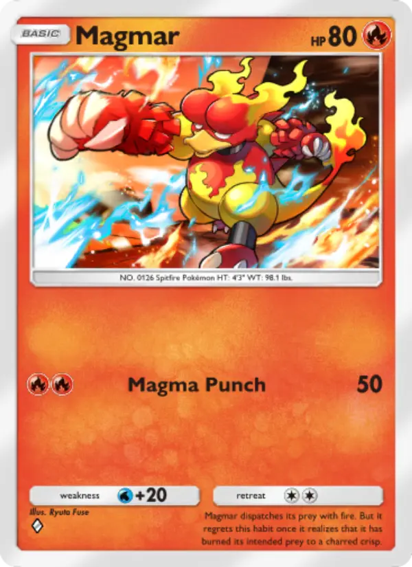 Magmar Cover art