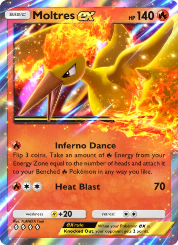 Moltres ex Cover art