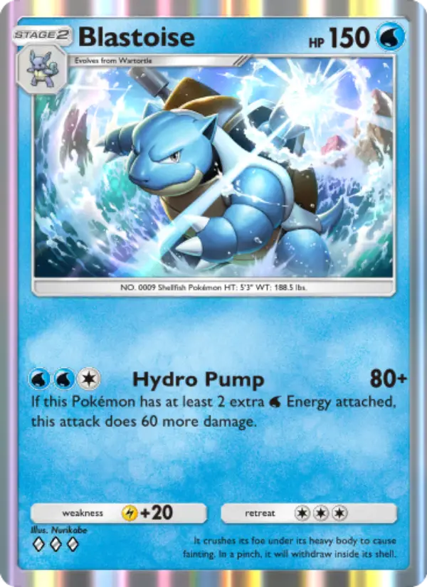 Blastoise Cover art