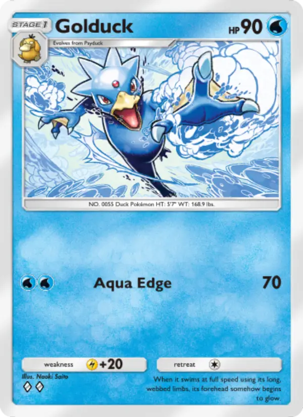 Golduck Cover art