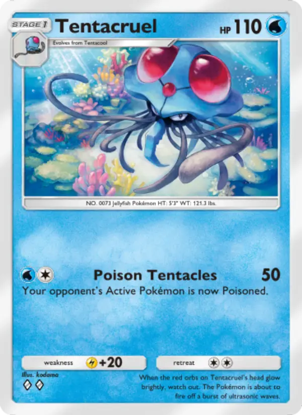 Tentacruel Cover art