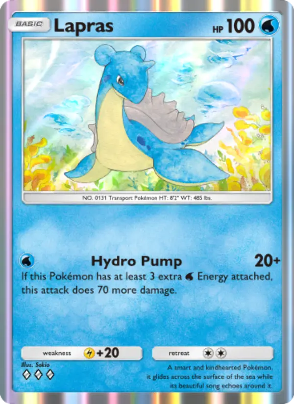 Lapras Cover art