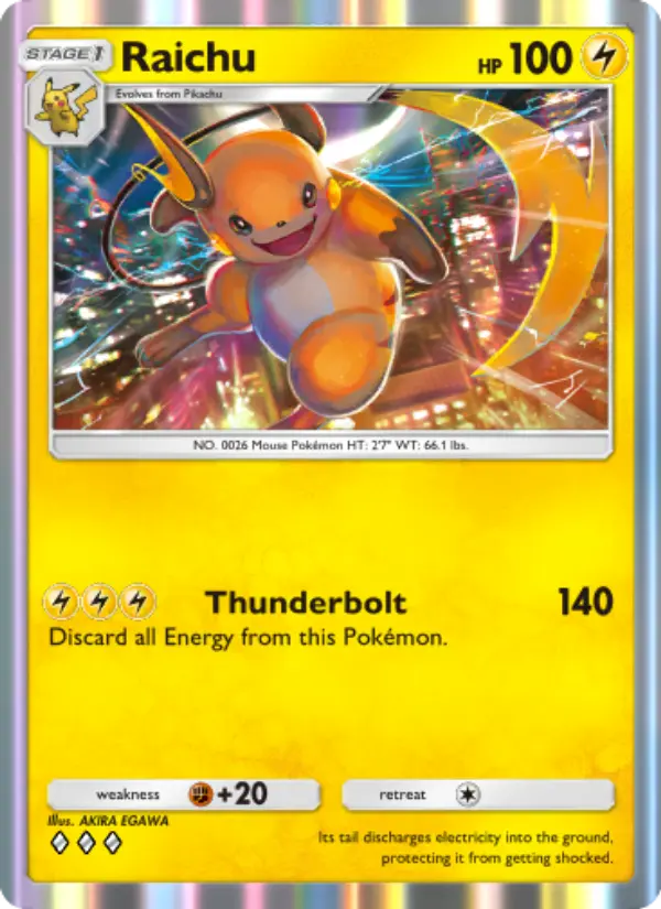 Raichu Cover art