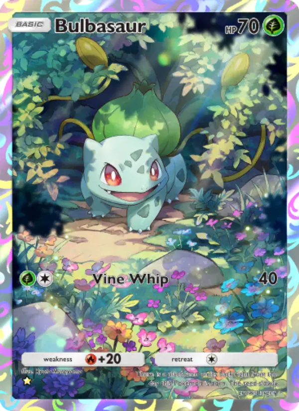 Bulbasaur Cover art