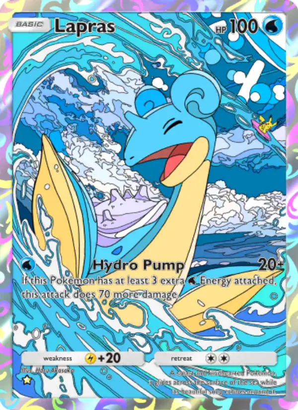 Lapras Cover art