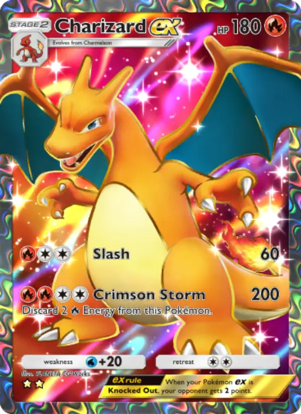 Charizard ex Cover art
