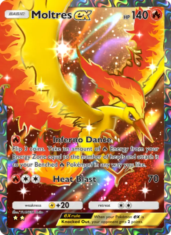 Moltres ex Cover art