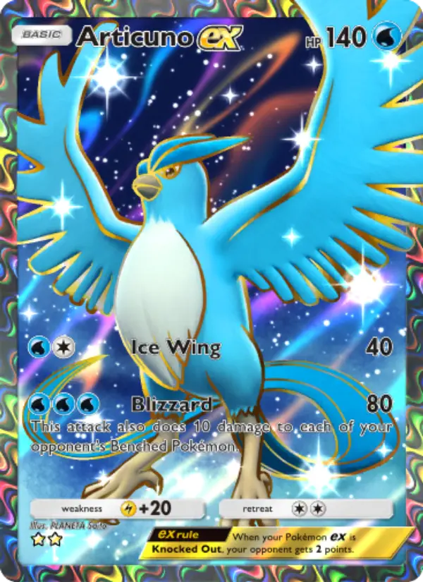 Articuno ex Cover art