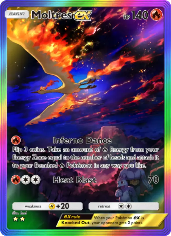 Moltres ex Cover art
