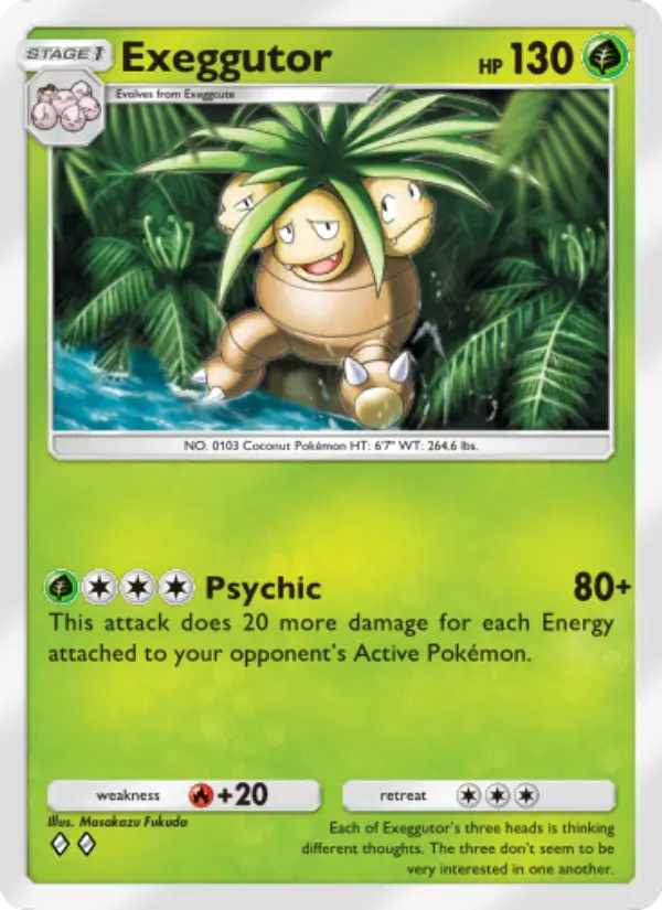 Exeggutor Cover art