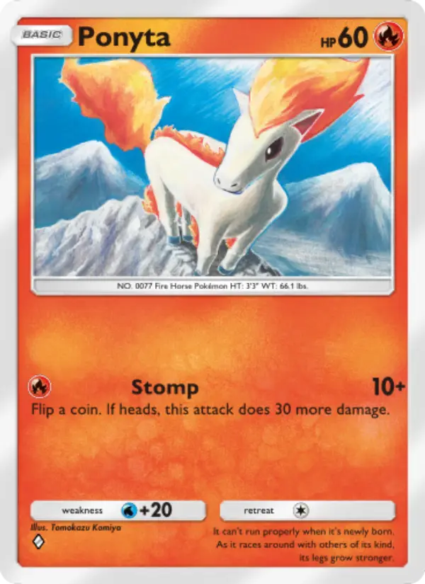 Ponyta Cover art