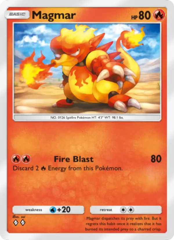 Magmar Cover art