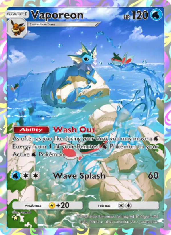 Vaporeon Cover art