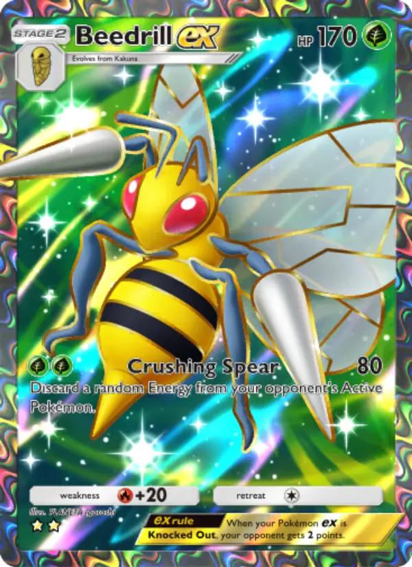 Beedrill ex Cover art