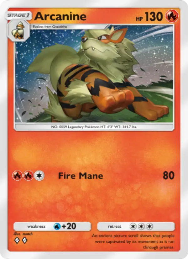 Arcanine Cover art