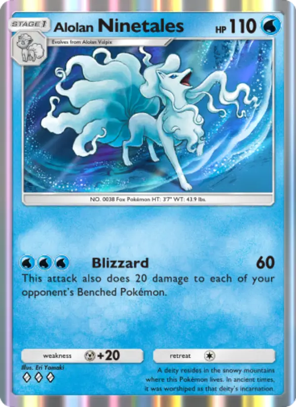 Alolan Ninetales Cover art