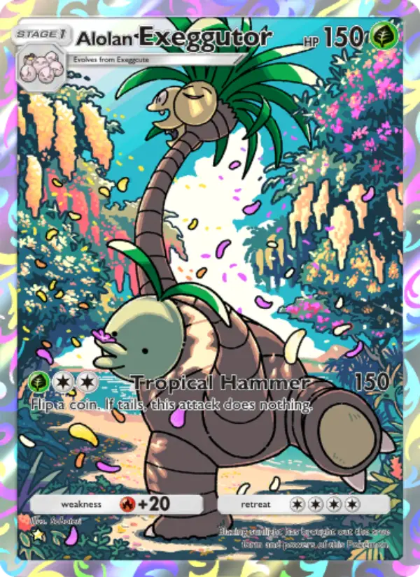 Alolan Exeggutor Cover art