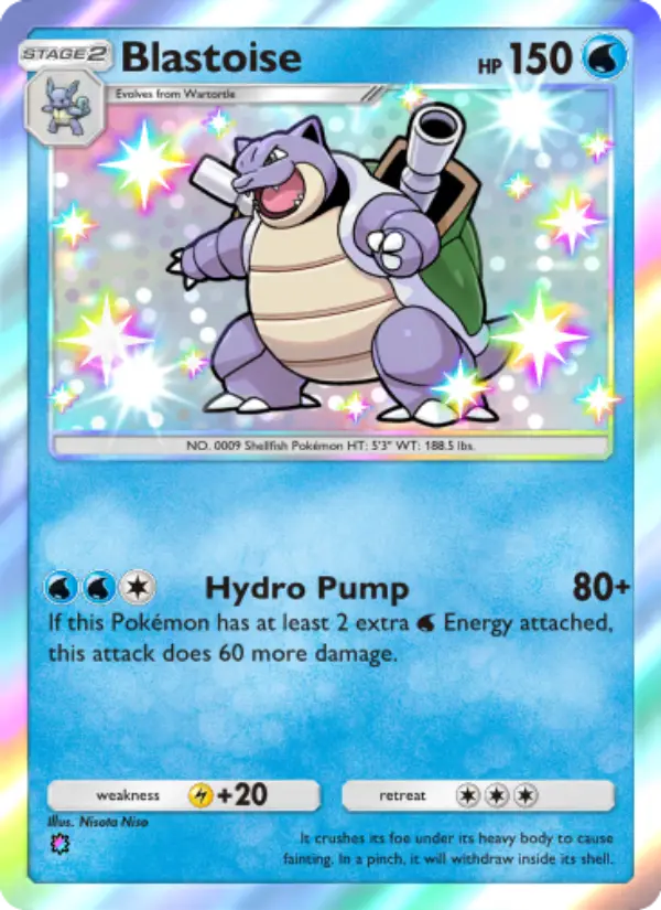 Blastoise Cover art