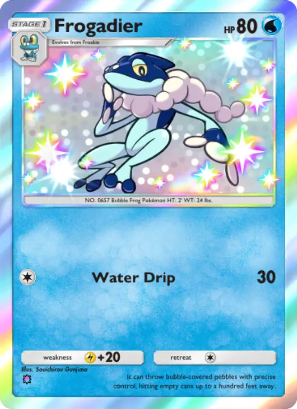 Frogadier Cover art