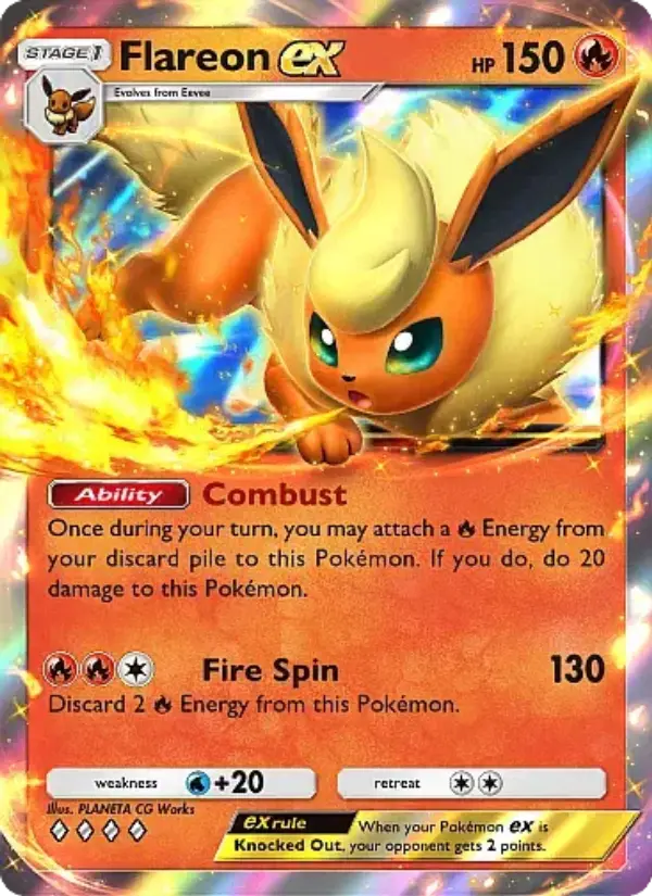 Flareon ex Cover art