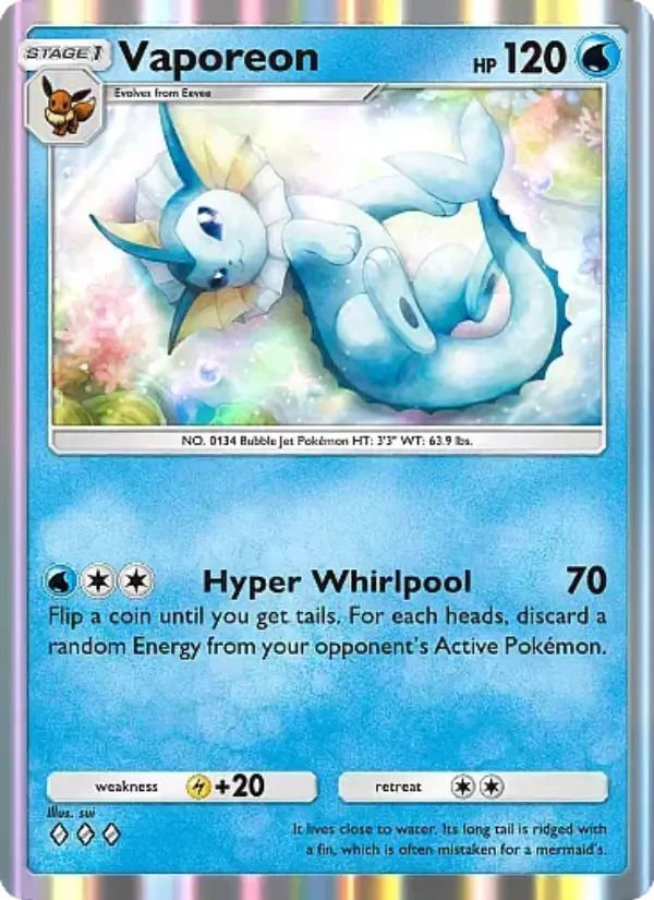 Vaporeon Cover art