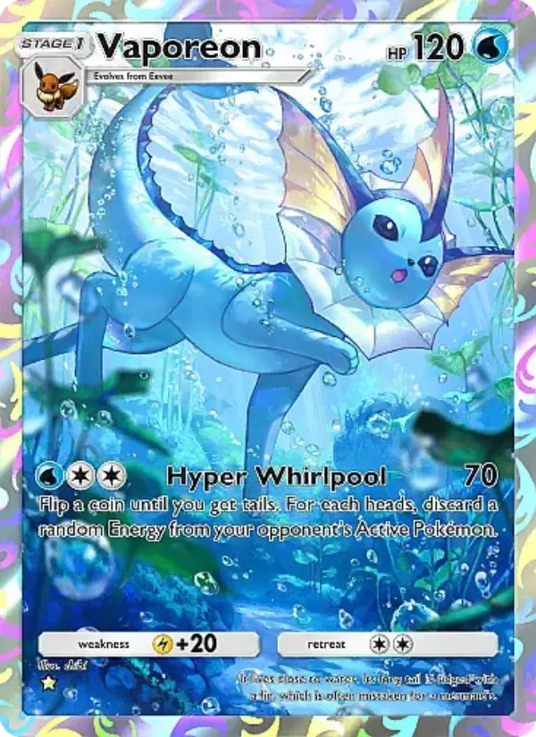 Vaporeon Cover art