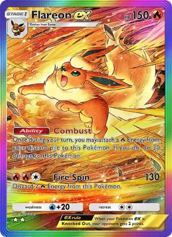Flareon ex Cover art