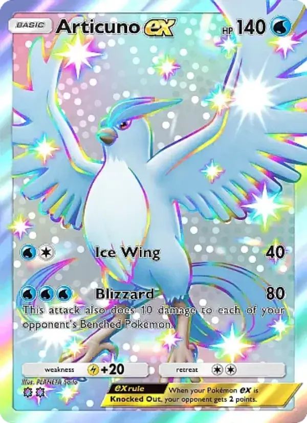 Articuno ex Cover art