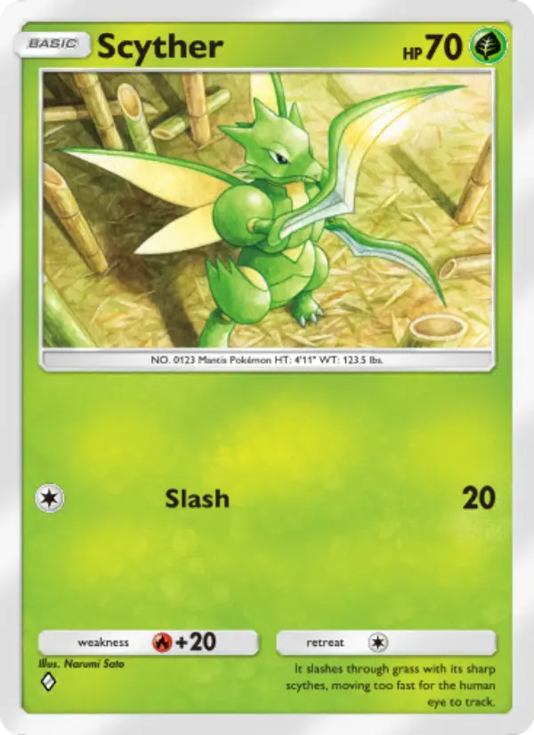 Scyther Cover art
