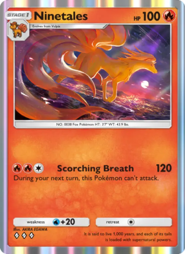 Ninetales Cover art