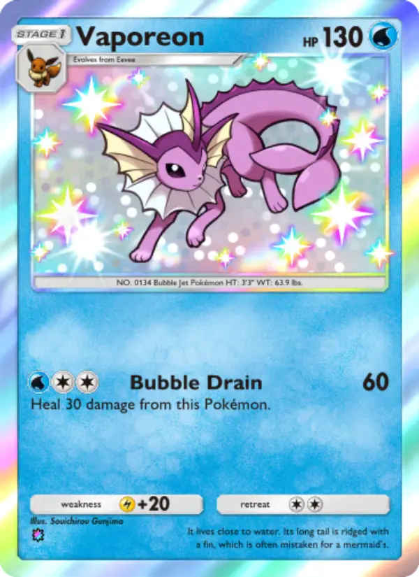 Vaporeon Cover art