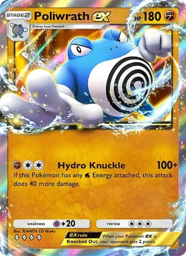 Poliwrath ex Cover art
