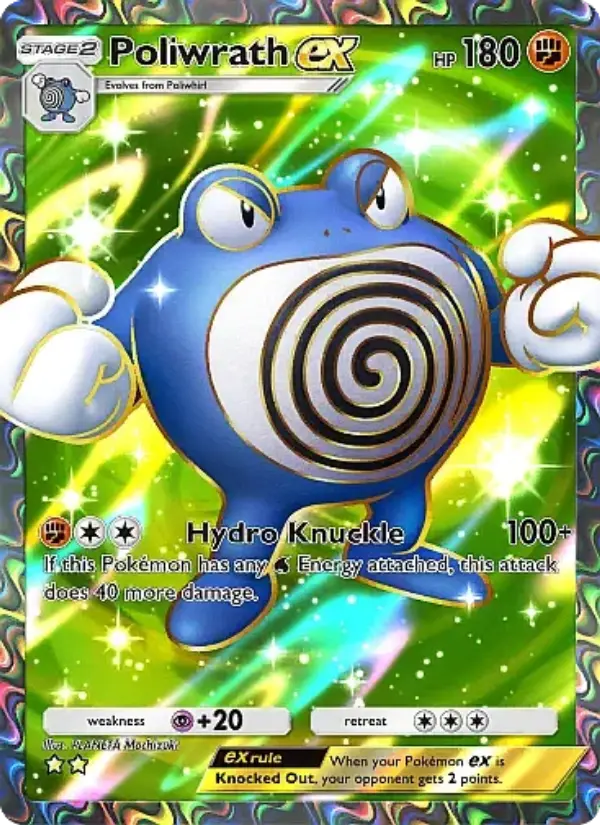 Poliwrath ex Cover art