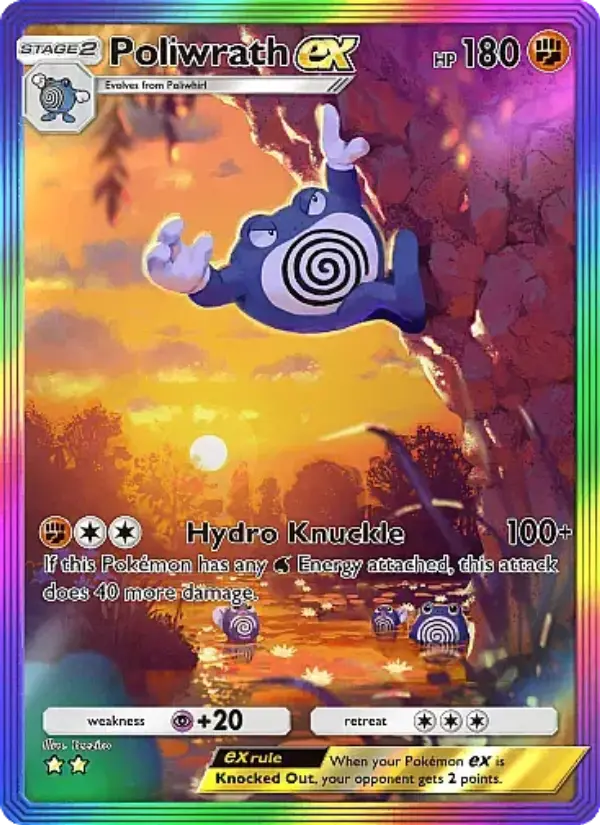 Poliwrath ex Cover art