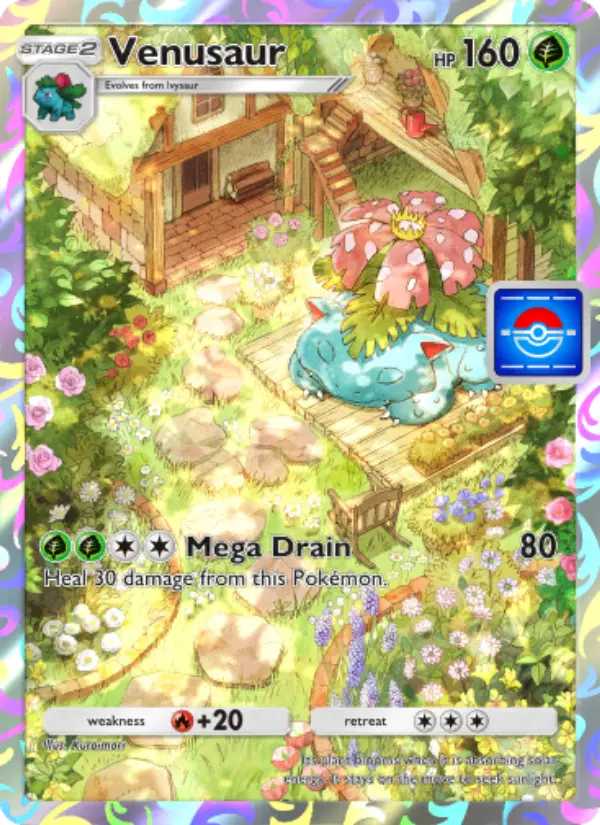 Venusaur Cover art