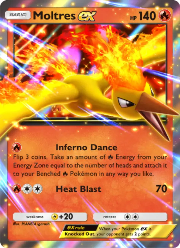 Moltres ex Cover art