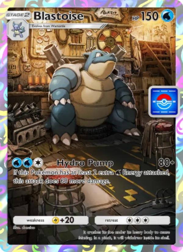 Blastoise Cover art