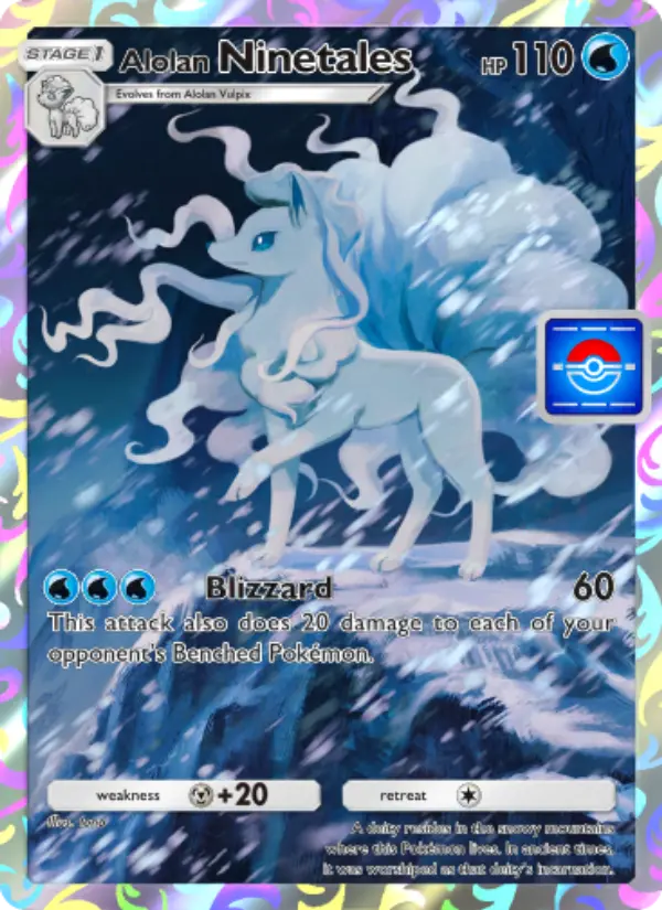 Alolan Ninetales Cover art