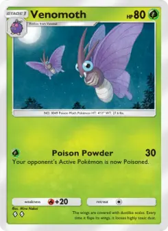 Venomoth Cover art